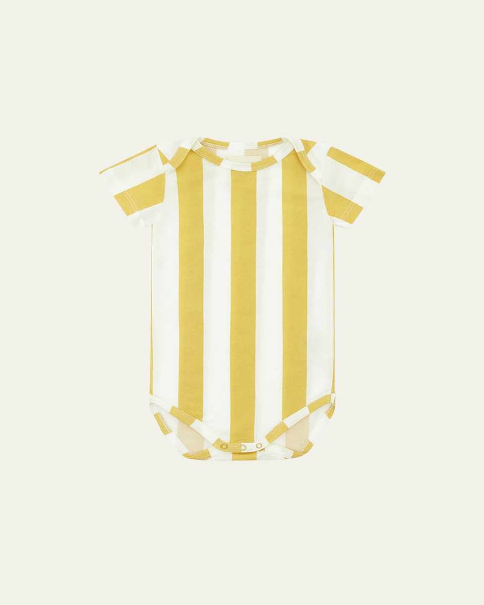 Kid's Short Sleeve Tencel Bodysuit, Size Newborn-24
